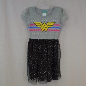 DC Comics Wonder Woman girls Dress with star skirt